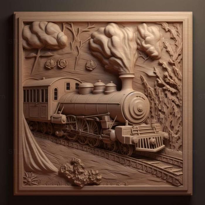 Games (Train Fever 1, GAMES_22977) 3D models for cnc